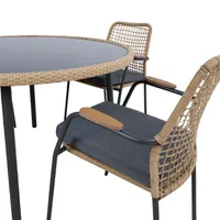 AIAMÖÖBLIKOMPLEKT PRUSSIA, LAUD JA 4 TOOLI