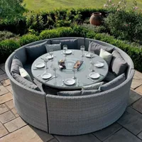 AIAMÖÖBLIKOMPLEKT ASCOT, LAUD JA 4 PINKI