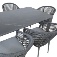 AIAMÖÖBLIKOMPLEKT CARVES, LAUD JA 6 TOOLI