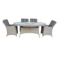 AIAMÖÖBLIKOMPLEKT ASCOT, LAUD JA 6 TOOLI