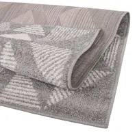 VAIP LOTTO-1, 160X230CM TUMEHALL/VALGE