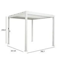 VARIKATUS MIRADOR-111 3X4M VALGE