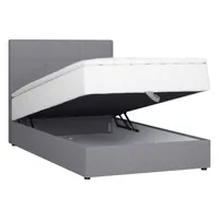 KONTINENTAALVOODI LEVI 120X200CM MADRATSIGA