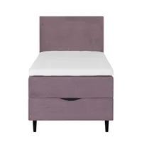 KONTINENTAALVOODI LAARA 90X200CM ROOSA