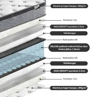VOODI VOKSI MADRATSIGA HARMONY DUO 160X200 HALL