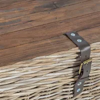 KIRST-DIIVANILAUD EGROS 120X60XH39CM NATURAALNE ROTANG