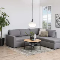 DIIVANILAUD GOLDINGTON D80XH45CM TAMM/MUST