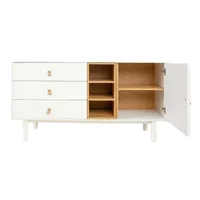 KUMMUT IRIS 140X40XH75CM VALGE