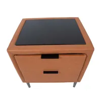 ÖÖKAPP LENA 50,5X41XH54CM KONJAKIPRUUN