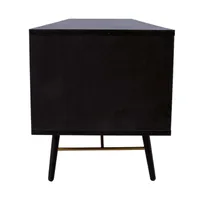 TV-LAUD LUXEMBOURG 150X40XH50CM MUST