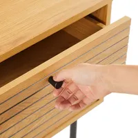 KUMMUT LINE 120X40XH75CM TAMMEDEKOORIGA