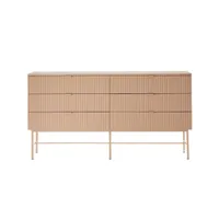 KUMMUT SEQUENCE 158X40XH83CM CAPPUCCINO