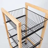 RIIUL BREN 32X37XH81CM MUST/NATURAALNE