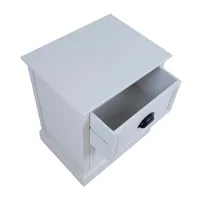 ÖÖKAPP MELDON 45X35XH55CM VALGE