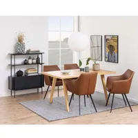 RIIUL ANGUS 94X27XH114CM MUST