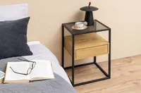 ÖÖKAPP RANDOLF 40X35XH60CM PRUUN