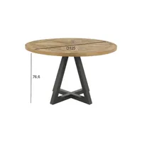 SÖÖGILAUD INDUS D125XH76,6CM TAMM