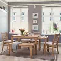 SÖÖGILAUD COOPER 120+75X75XH75CM TAMM