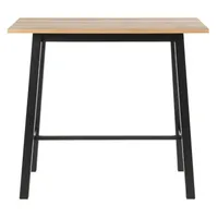 BAARILAUD CHARA 117X58XH105CM TAMM/MUST