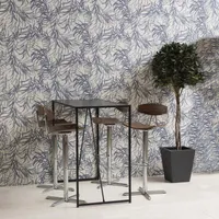 BAARILAUD SEAFORD 120X60XH105CM MUST