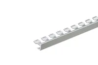 PLAADILIIST CEZAR L-PROFIIL ALUMIINIUM 8X2500MM HÕBE