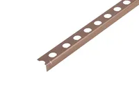 PLAADILIIST CEZAR KITSAS ALUMIINIUM 10X10X2500MM ANODEERITUD MATT VASK