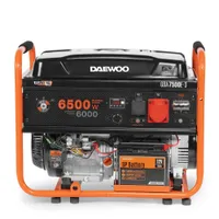 BENSIINIMOOTORIGA GENERAATOR DAEWOO GDA 7500E-3