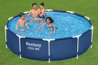 BASSEIN STEEL PRO ÜMMARGUNE 305X76CM KOMPLEKT