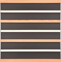 LAELAMP TRIO FONTANA LED 46CM 648914532 MUST/NATURAALNE PUIT