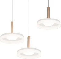 RIPPVALGUSTI TRIO CELESTE LED 354930365 MUST/VALGE/PRUUN