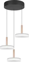 RIPPVALGUSTI TRIO CELESTE LED 354930365 MUST/VALGE/PRUUN