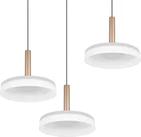 RIPPVALGUSTI TRIO CELESTE LED 354930365 MUST/VALGE/PRUUN