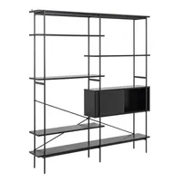 RIIUL ANGUS 3/5-NE, 172X27XH188CM, MUST