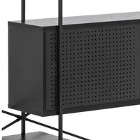 RIIUL ANGUS 3/5-NE, 172X27XH188CM, MUST