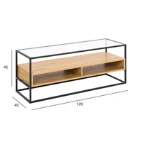 TV-LAUD RANDOLF 120X40XH45CM, TAMM