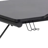 KIRJUTUSLAUD TROOPER 100X60XH75CM, MUST