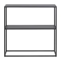 KONSOOLLAUD NEWTON 79,5X26XH80,5CM, MUST