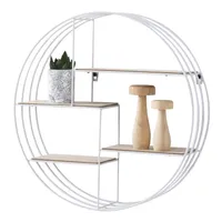 SEINARIIUL DARKENBERG D45X10XH45CM, VALGE