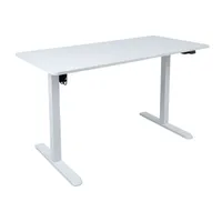 TÖÖLAUD ERGO LIGHT 1-MOOTORIGA 120X60CM, VALGE