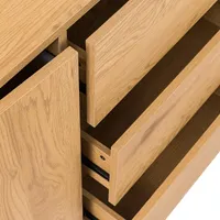 KUMMUT SACHA 160X40XH74CM, TAMMEDEKOORIGA MELAMIIN