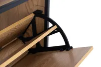 JALANÕUDEKAPP SEAFORD 56X30XH129CM, MUST