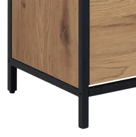 JALANÕUDEKAPP SEAFORD 56X30XH129CM, MUST