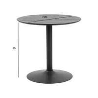 SÖÖGILAUD IBIZA D80XH75CM, MUST