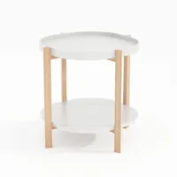 ABILAUD NORAH 50X50XH55CM, VALGE