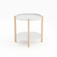 ABILAUD NORAH 50X50XH55CM, VALGE