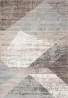 VAIP KIGALI-2, 100X150CM, SININE/PRUUN ROMB