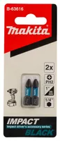 OTSIK MAKITA PH2 25MM B-63616 IMPACT BLACK 2TK