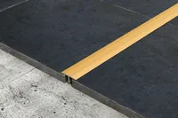 ÜHENDUSLIIST CEZAR T-PROFIIL ALUMIINIUM 13X10X1000MM KULDNE