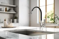 KÖÖGISEGISTI INVENA LIGARIA TREND PAINDUV KROOM-MUST