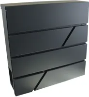POSTKAST FISKOSTAR 37X10,5X37CM HALL